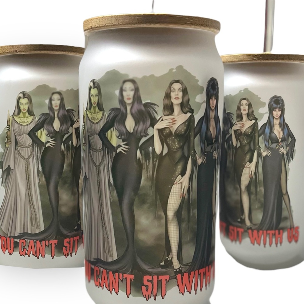 You can’t sit with us glass